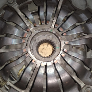 Маховик Ford CJBB Mondeo 3 GE '2006 2.0L 5MT MTX75 двухмассовый с корзиной и диском D=240 3S71-6477-MA