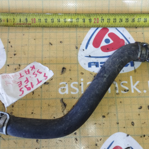 Патрубок радиатора печки Toyota 87245-2D340 Caldina ST190/ST195/ST210 3S/4S ДЕФЕКТ КРАЙ РАЗДУЛО низ, с помпы на радиатор печки ( катушечный )