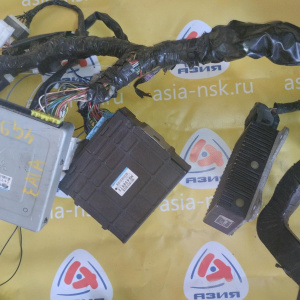 Коса ДВС Mitsubishi 4G93 GDI Galant EA1A a/t + блок управления  на форсунки  MD340897 +  компьютер на ДВС MD362643 и акпп MR430872