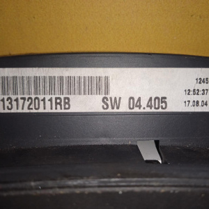 Панель приборов Opel Astra H A04/L48 2H9/Z18XE '2004 1.8L АКПП 160 mph 240 km/h RB 13172011