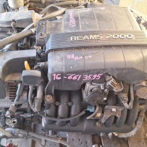 Двигатель Toyota 1G-FE-6613595 2WD BEAMS ПРОБЕГ 98 Т. КМ Mark II GX100 -6098254