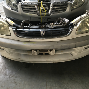 Ноускат Toyota Raum EXZ10 '1999-2001 фары 46-1 +туманки