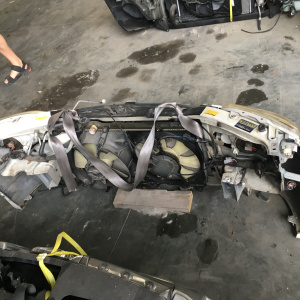 Ноускат Toyota Raum EXZ10 '1999-2001 фары 46-1 +туманки