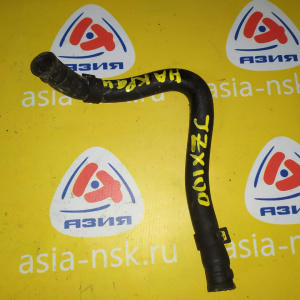 Патрубок радиатора печки Toyota Mark II JZX100 1JZ-GE ВЕРХ, с головки на кран печки