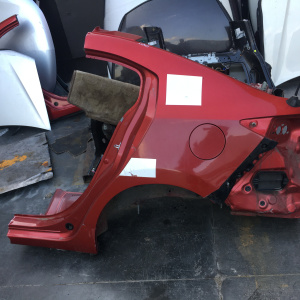 Крыло Mazda Axela BM6FJ '2013-2016 зад, лев Sedan