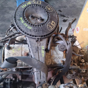 Двигатель Mazda B3-965753 В СБОРЕ пробег 55т.км EGI-S моно впрыск Familia BG3S-515760 '-1996