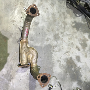 Глушитель Mazda Millenia TAFP KF приемная труба