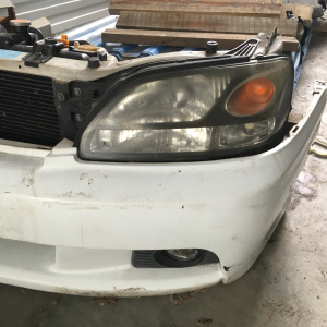 Ноускат Subaru Legacy BH5 EJ201 '2001-2003 a/t дефект радиатора охлаждения ф.100-20751 xenon тум.114-20751