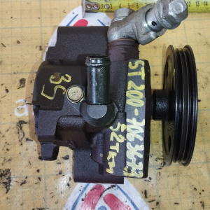 Гидроусилитель TOYOTA 3S/4S ST202/ST195/SV20/SXN10/SXM10 ПРОБЕГ 52 т.км. чугун под датчик, широкий крепеж ( 20060 )44320-20380 / 32031/-20441