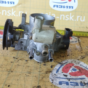 Заслонка дроссельная Toyota 3S-FE/4S-FE Ipsum ST190/SV40/ST200/ST210/SXM10/SXA10 22210-7A560 ПРОБЕГ 23 т. км. 3 болта ( кат.)( датчик х/х 22270-74270