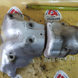 Коллектор выпускной Nissan CR12 March AK12 + катализатор 14004AX000 + 208A0CT00A