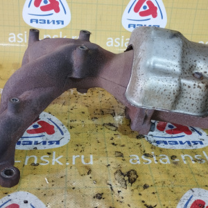 Коллектор выпускной Nissan CR12 March AK12 + катализатор 14004AX000 + 208A0CT00A