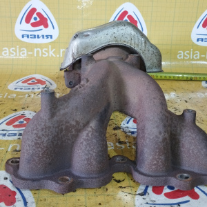 Коллектор выпускной Nissan CR12 March AK12 + катализатор 14004AX000 + 208A0CT00A