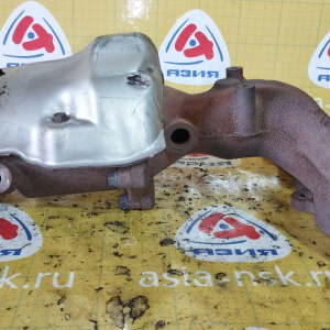 Коллектор выпускной Nissan CR12 March AK12 + катализатор 14004AX000 + 208A0CT00A