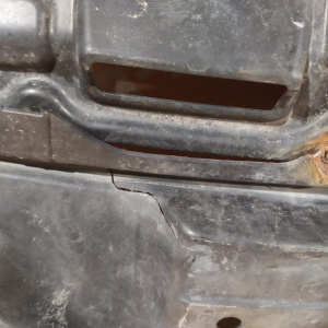 Защита бампера Toyota ANH10/MNH15/ACR30 Alphard/Estima Дефект 51441-58010  51442-28100