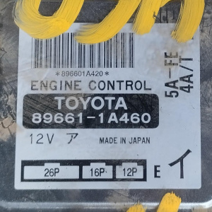 Коса ДВС Toyota 5A-FE AE110 a/t A240L+ компьютер 89661-1A460 трамб. 4+2 конт. (мех. привод спид.)