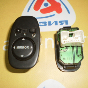 Блок управления зеркалами Toyota Caldina/Corona ST190 со складыванием зеркал (белая фишка)