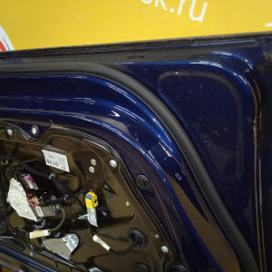 Дверь боковая Volkswagen Passat B6/3C2/3C5 '2007 перед, лев в сборе (дефект, вмятина)