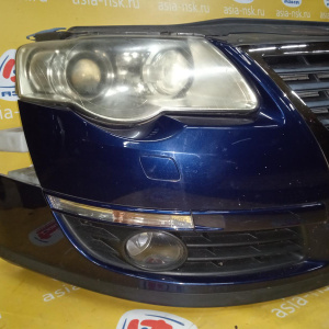 Ноускат Volkswagen Passat B6/3C2 BZB '2007 1.8 TSI 6AT RHD HID-ксенон адаптив, омыватели фар, туманки, бачок омыв.