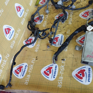 Коса ДВС Toyota 3S-FE Nadia SXN10 a/t ДЕФЕКТ A247E катушка с компьютером 89661-44140 с датчиком распредвала 82121-44250