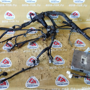 Коса ДВС Toyota 2AZ-FE Ipsum ACM21-0056677 2WD a/t ДЕФЕКТ U241E эл. заслонка + компьютер 89661-44380 82121-44600 ? 82121-44610