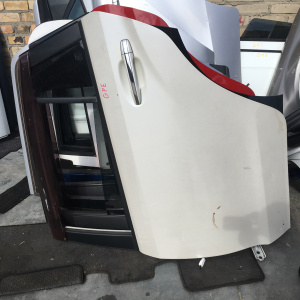 Дверь боковая SUBARU Impreza GPE '2014-2016 зад, лев цена указана за голое железо (дефект)