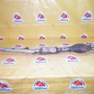 Бочка глушителя Subaru Forester SF5 EJ202 средняя часть. С тремя дефектами.