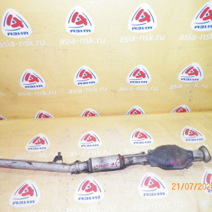 Бочка глушителя Subaru Forester SF5 EJ202 средняя часть. С тремя дефектами.