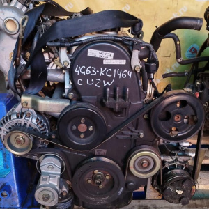 Двигатель Mitsubishi 4G63-KC1464 4WD SOHC 16VALVE ПРОБЕГ 95т.км Airtrek/Outlander CU2W-0600472