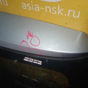 Дверь задняя Opel Astra H A04/L35 '2005 Универсал, в сборе (вмятины, залом)