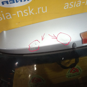 Дверь задняя Opel Astra H A04/L35 '2005 Универсал, в сборе (вмятины, залом)