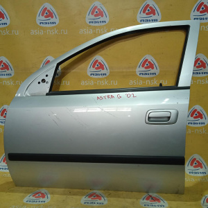 Дверь боковая Opel Astra G T98/F69 '2002 перед, лев Седан, в сборе