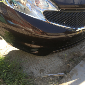 Ноускат Nissan Note E12 '2012-2016 туманки ф.1868