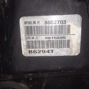 Двигатель Volvo XC90 B6294T-3815395 2.9L T6 AWD 8602703 CZ