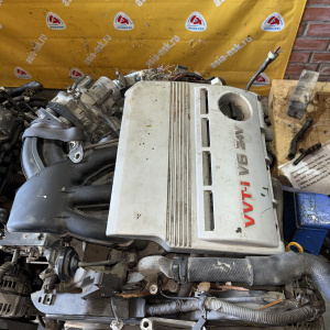Двигатель Toyota 1MZ-FE-1810069 4WD В СБОРЕ Harrier/Alphard MCU35 MNH15