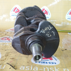 Коленвал Mazda L3-VDT CX-7 ДЕФЕКТ РЖАВЧИНА по диагонали 102 мм., диаметр 52/52 мм. L3K9-11-300A