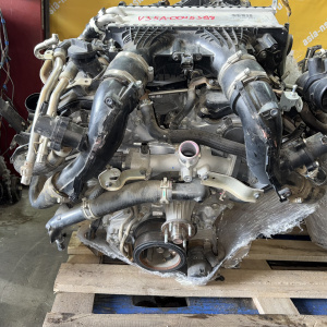 Двигатель Toyota/Lexus V35AFTS-0045398 4WD БЕЗ ГЕНЕРАТОРА КОНДЕРА И ГУР Land Cruiser/Tundra VJA300  VXFA50 UPK65 '2020-