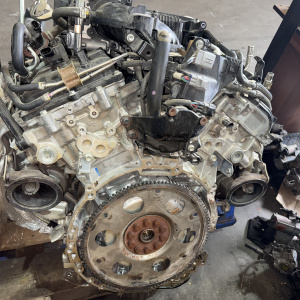 Двигатель Toyota/Lexus V35AFTS-0038592 4WD БЕЗ ГЕНЕРАТОРА КОНДЕРА И ГУР Land Cruiser/Tundra VJA300  VXFA50 UPK65 '2020-