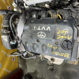 Двигатель Toyota 1NZ-FE-3945687 МЕХ ДРОСЕЛЬ БЕЗ КОНДЕРА И ГУР Corolla NZE124 '2001-