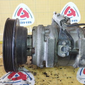 Компрессор кондиционера Toyota 3S-FE Corona ST190/ST195 ДЕФЕКТ ШКИВА диаметр шкива 150 мм. 447200-0045/-0044/-0046/-1331 / 88320-2B080