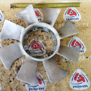 Крыльчатка Isuzu 4JG2 Elf NHS69E диаметр по центрам болтов 153 мм. длина 410 мм. 410-30-1