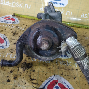 Крепление фильтра масляного Isuzu 4JG2 Elf 4WD + теплообменник