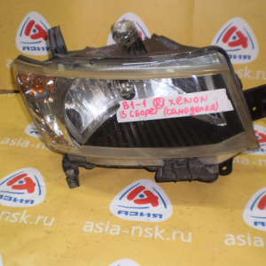 Фара TOYOTA B1-1 прав bB QNC20 '2005-2016 Xenon (в сборе) Самоделка (Xenon Китай)