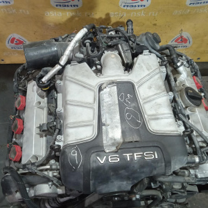 Двигатель Audi A5 CGW-040187 EA837 gen3 3.0L TFSI 4WD DSG-7 БЕЗ НАВЕСНОГО 8T3 '2012