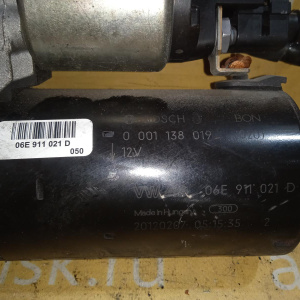 Стартер Audi CGW A6 C7/4G2 '2012 3.0L TFSI 4WD DSG-7 06E911021D