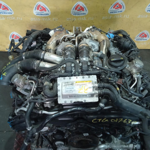 Двигатель Audi A8 CTGA/CTG-017630 EA824 gen3 4.0L V8 TFSI 4WD БЕЗ НАВЕСНОГО D4/4HC '2016
