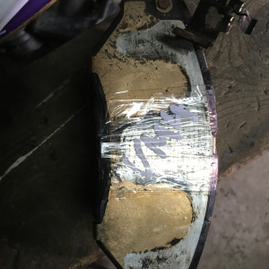 Колодки тормозные Subaru Levorg VM4 Остаток-60%. F