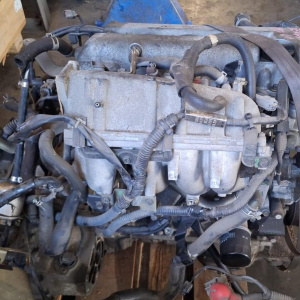 Двигатель Nissan SR20-DE-728579A 2WD БЕЗ НАВЕСНОГО пробег 73т.км Bluebird/Primera HU14-005888