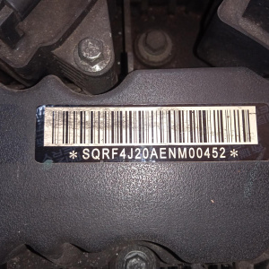 Двигатель Chery SQRF4J20-AENM00452 2.0L Turbo Tiggo 8 Pro Max T1D '2022