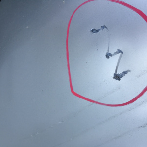 Капот Subaru Legacy/Legacy Lancaster BH#/BE '1998-2000 желез.+решетка(дефект)